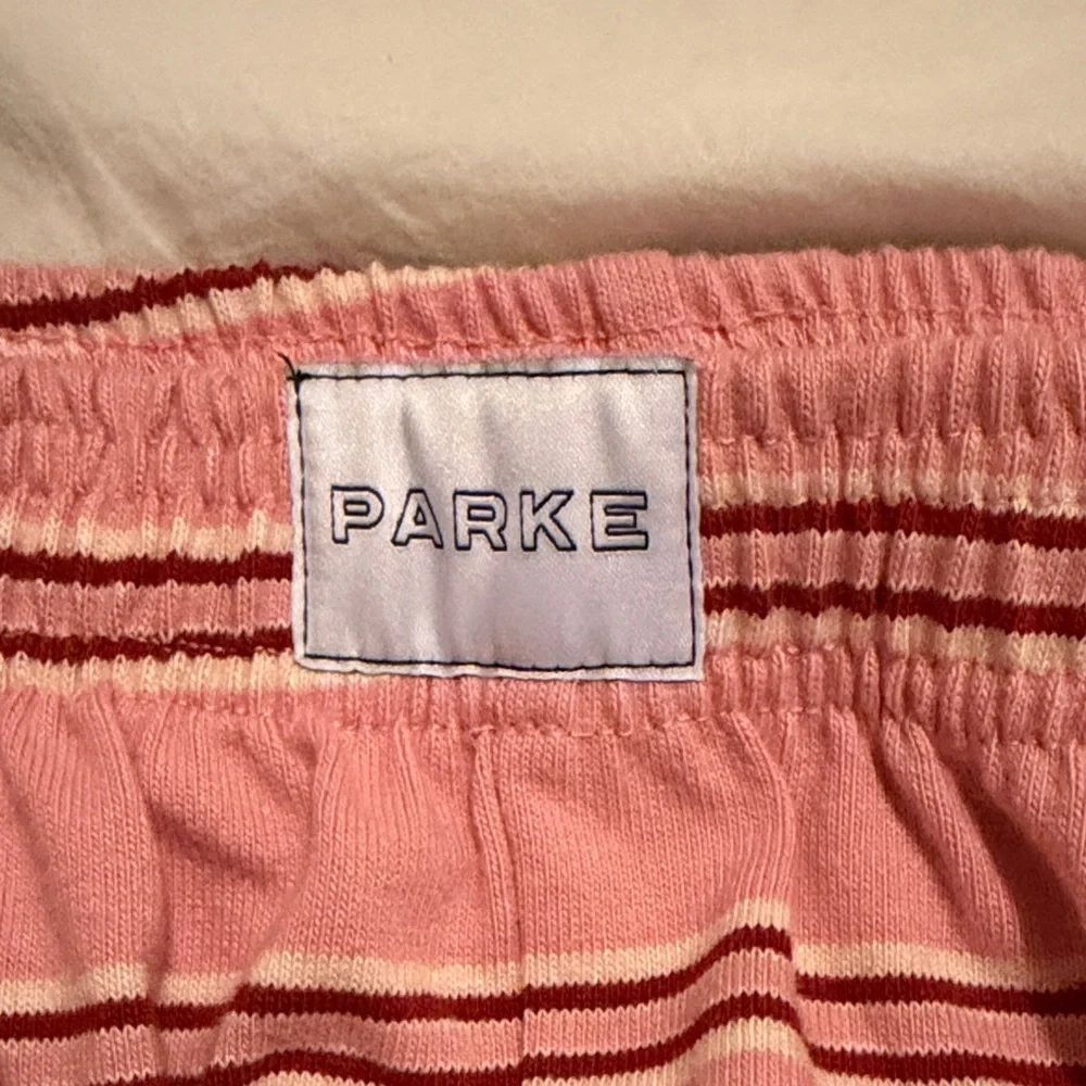 Parke Valentines Day Drop Striped Sweatpants - Picture 2 of 2